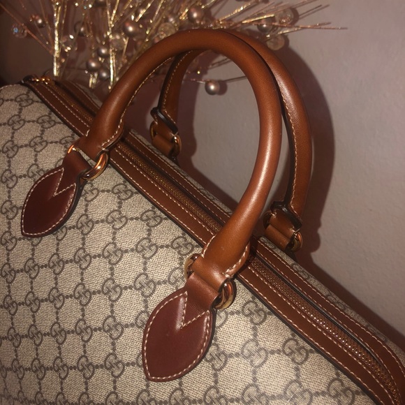 SOLD Gucci GG canvas Boston bag - Picture 4 of 15